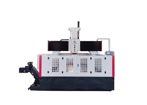 2000 x 2000mm اندازه قطعات کار شده ماشین حفاری صفحه CNC پایدار و با دوام قطر حفاری 50 میلی متر برای ماشینکاری صفحه دقیق / قطعات ساختاری