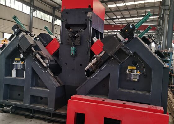 40mm Drilling Diameter CNC Angle Steel Punching Shearing Machine 32x7x2.5m Overall Dimension