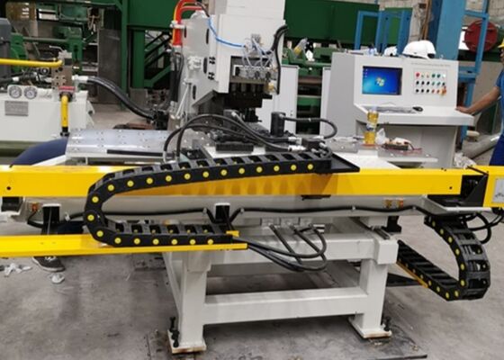 دستگاه پانچ صفحه Cnc 1500 * 800 میلی متر حداکثر اندازه قطعه کار برای تولید برج فولادی