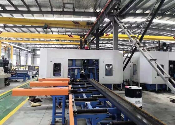 دستگاه حفاری پرتو CNC با دقت بالا برای تولید فولاد سازه ای