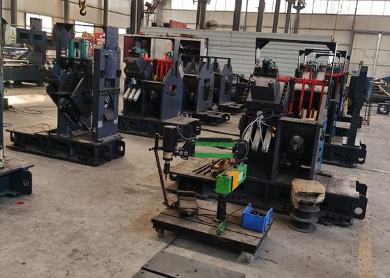صنعت برج فولادی زاویه‌دار دستگاه خط زاویه‌دار CNC برای پانچ، علامت‌گذاری و برش