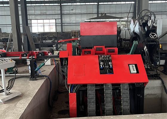 دستگاه خط زاویه ای CNC با کارایی بالا و خودکار برای حفاری زاویه ای بزرگ و پرتاب فولاد