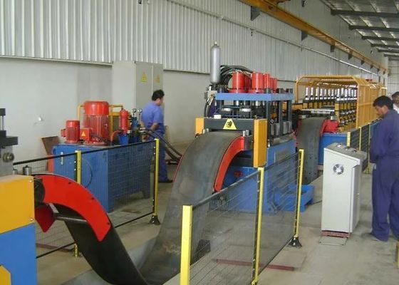دستگاه شکل‌دهی رول ریل‌های محافظ بزرگراه برای تولید ریل‌های محافظ و خط تولید محافظ