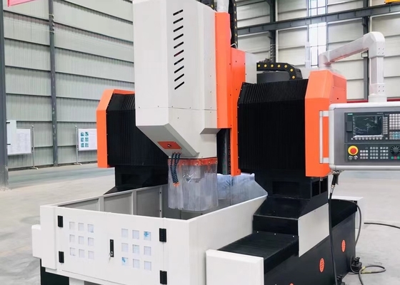 2000 x 2000mm اندازه قطعات کار شده ماشین حفاری صفحه CNC پایدار و با دوام قطر حفاری 50 میلی متر برای ماشینکاری صفحه دقیق / قطعات ساختاری