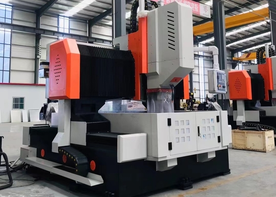 2000 x 2000mm اندازه قطعات کار شده ماشین حفاری صفحه CNC پایدار و با دوام قطر حفاری 50 میلی متر برای ماشینکاری صفحه دقیق / قطعات ساختاری