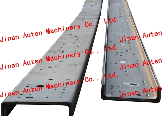 خط تولید پانچ ورق CNC با نیروی اسمی 120 تن، 25 ماژول برای تیر تخت کامیون