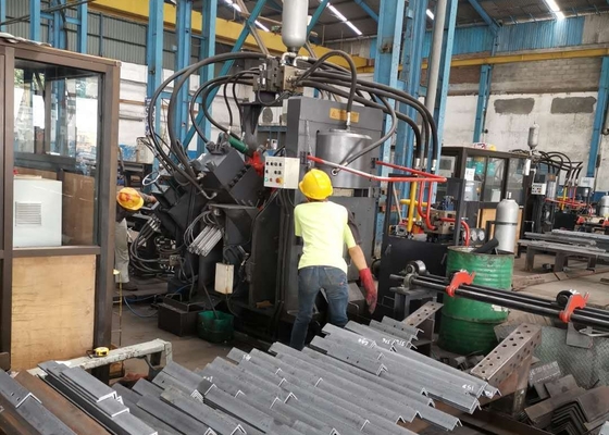 JNC1412 مدل ضربه زدن علامت گذاری برش CNC زاویه خط ماشین 630/1000KN نیروی ضربه زدن
