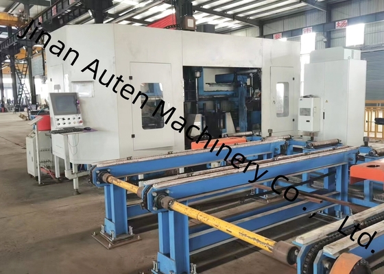 5-30mm قطر حفاری محدوده 3D CNC H Beam حفاری ضربه زدن و ماشین بریزگی خط BT40 حفاری اسپندل