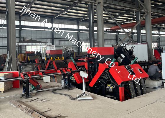 سرعت چرخش اسپیندل 6000 دور در دقیقه، خط سوراخکاری و علامت‌گذاری زاویه‌دار CNC، اسپیندل سوراخکاری BT40