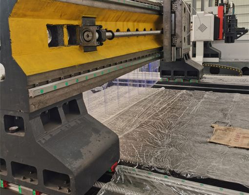 2000x2000mm اندازه قطعه کار ماشین حفاری CNC با سرعت بالا برای صفحات و صفحات لوله