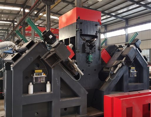 Model ADM3635 Cnc Angle Drilling Marking Machine Line 100×100×10~360×360×35 Angle Size