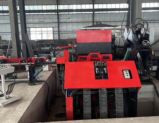 ماشین حفاری زاویه ای فولادی اتوماتیک CNC و علامت گذاری با 6000 rpm Spindle