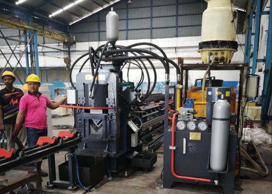 روش خنک کننده چندگانه خط پردازش زاویه ای فولاد CNC با توابع علامت گذاری برش