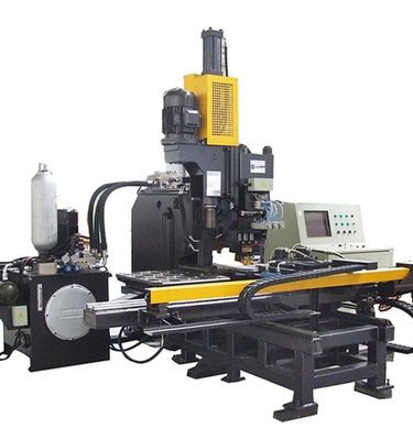 50mm حداکثر قطر حفاری Cnc صفحه سوراخ کردن ماشین برای قطعات صفحه فولادی