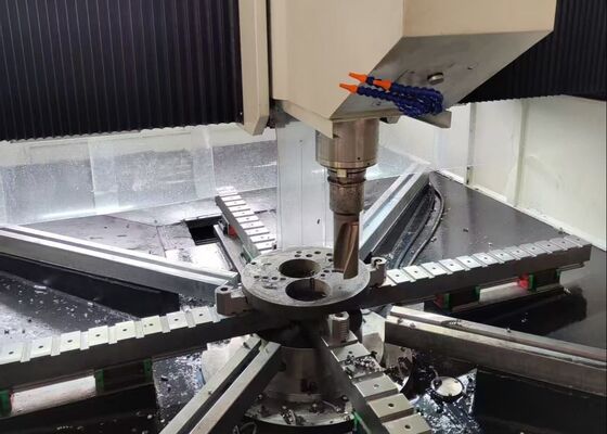 دستگاه حفاری و فرز صفحه CNC با سرعت بالا برای صفحات ضخیم
