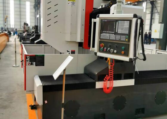 250mm ضخامت CNC گانتری فلز صفحه فولاد حفاری ماشین 22/30KW قدرت موتور Servo Spindle
