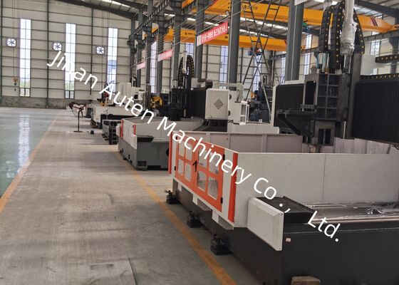 استفاده صنعتی گانتری CNC صفحه حفاری و فرش ماشین با تراشه حمل کننده