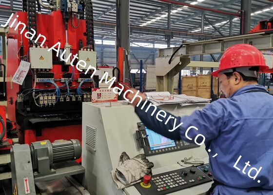 Commercial Vehicle Chassis Production CNC Punching Line For Automotive Beam Truck Frame Manufacturing