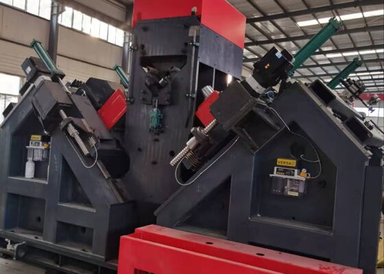 100×100×10~250×250×32mm زاویه اندازه CNC فولاد جدول حفاری ماشین علامت گذاری 40mm حداکثر حفاری