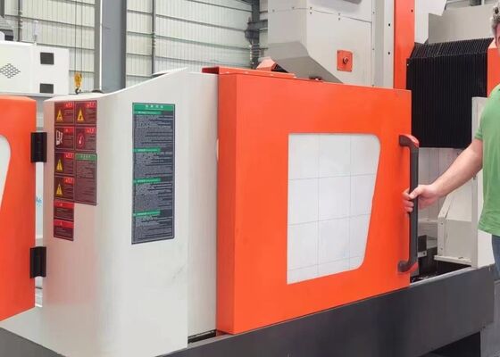 دستگاه CNC برای حفاری و فریز کردن صفحه با بهره وری بالا برای تولید فلنج