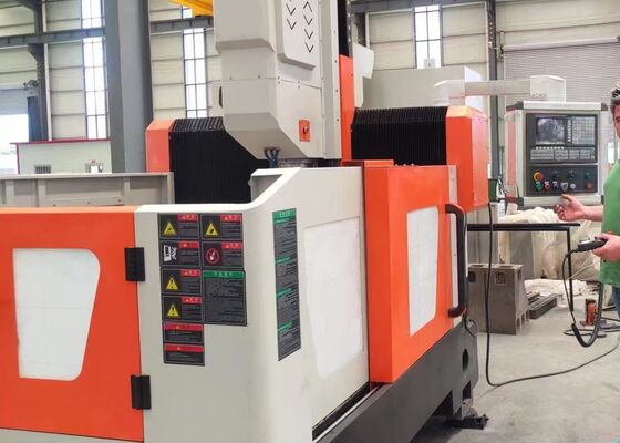 Multi Functional Metalworking Machine CNC Deep Steel Plate Drilling Machine For Flange Tube Plate