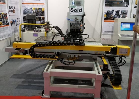 دستگاه پانچ CNC دوک مته BT50 برای شکل دهی سوراخ ورق فلز فولادی ضخامت مته کاری 40 میلی متر