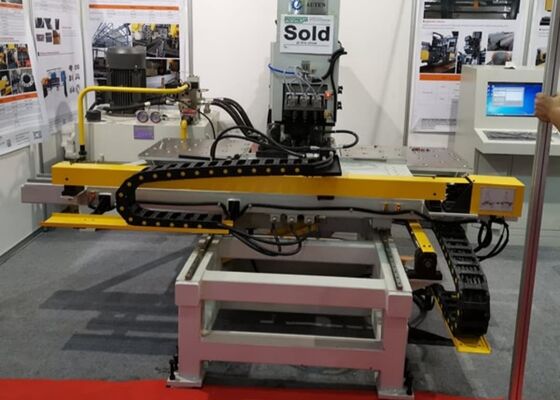 صنعت برج فولاد CNC صفحه سوراخ کردن علامت گذاری ماشین حفاری برج انتقال تولید