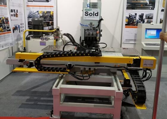 ساخت سازه های فولادی CNC ماشین های هیدرولیک پنکشن صفحه ساخت و ساز پردازش صفحه فولادی