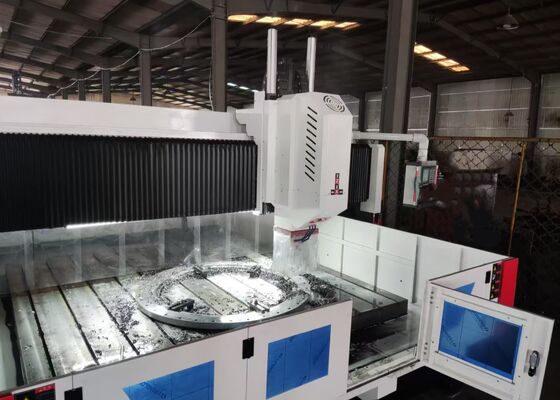 تولید تجهیزات پتروشیمی CNC ماشین سوراخ کردن خودکار تغییر ابزار برای صنعت کشتی سازی
