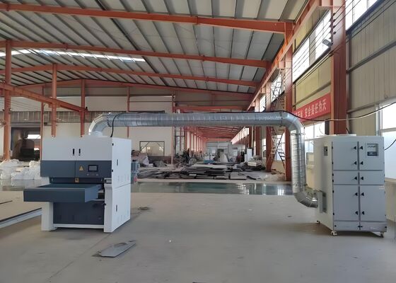 28KW قدرت ماشین ماشین پولیش فلز CNC 2 موتور تغذیه