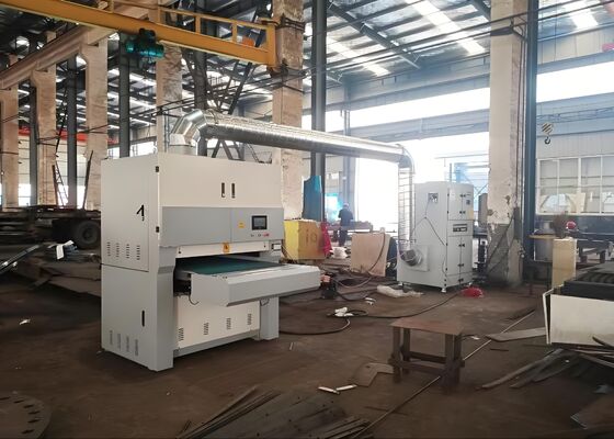 28KW قدرت ماشین ماشین پولیش فلز CNC 2 موتور تغذیه