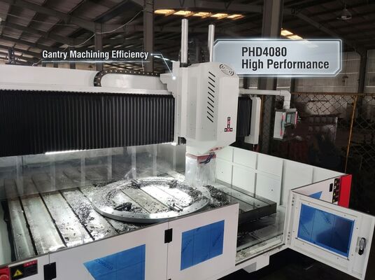 قابل استفاده در صنعت تولید برق بادی ماشین CNC Gantry Drilling Model PHD4080