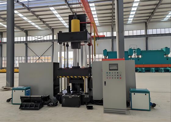 3150KN Oil Tank Pressure Cnc Angle Heating Bending Machine Used In Iron Tower Industry