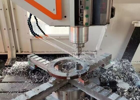 Wind Power Generation Use Cnc Flange Plate Punching Milling Machine Line Model PHD1212
