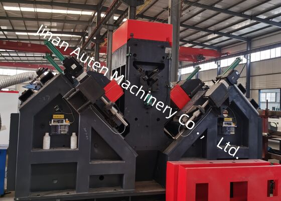 خط تولید حفاری زاویه ای فولاد CNC اتوماتیک 6000r / دقیقه حداکثر سرعت چرخش پیچ