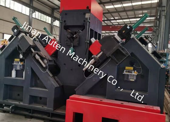 خط تولید حفاری زاویه ای فولاد CNC اتوماتیک 6000r / دقیقه حداکثر سرعت چرخش پیچ