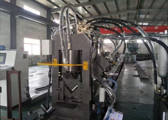 قطعات تولید در مقیاس بزرگ Cnc فولاد صاف کانال فولاد سوراخ کردن تایپ ماشین 3 محور