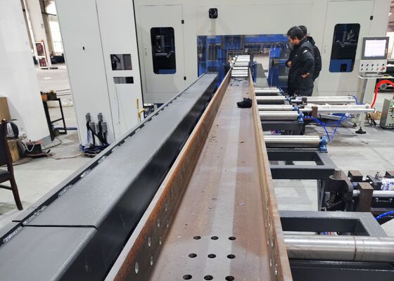 پروژه پل مهندسی ساختمان ماشین حفاری پرتو Cnc خط دوک اصلی BT40