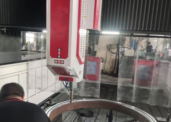 مدل PHD4080 نوع Gantry حرکت CNC حفاری فرش ماشین برای مبادله گرما