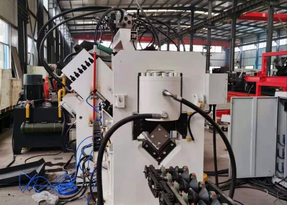 با نشان دادن عملکرد برش Cnc زاویه ماشین سوراخ کردن خط برای برج ارتباطات قدرت