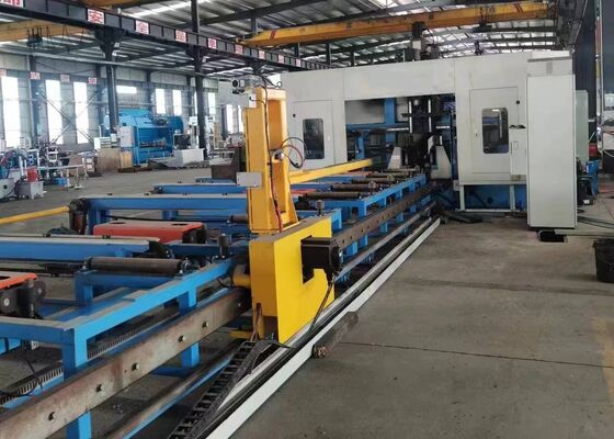 40mm حداکثر قطر حفاری CNC ماشین حفاری H Beam با سرعت بالا برای بخش کانال