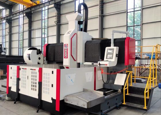 مبادله گرما استفاده شده Cnc صفحه حفاری ماشین 20/30KW قدرت موتور Spindle سرو