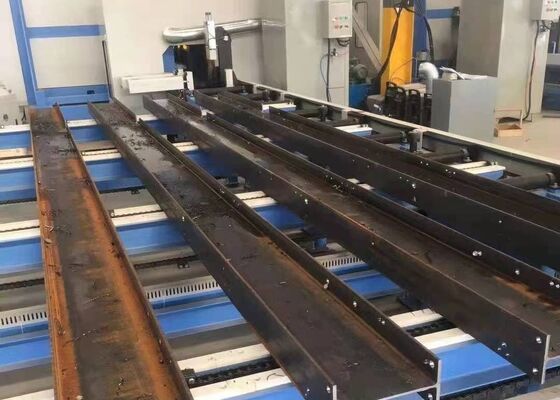 دستگاه حفاری پرتو CNC با دقت بالا برای تولید فولاد سازه ای