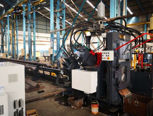 خط برش، حکاکی و پانچ CNC با سرعت بالا و دقت بالا برای نبشی ها با کنترل هوشمند