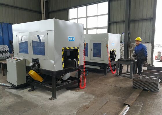 CNC زاویه فولاد ریشه آسیاب ماشین برای پردازش قوس داخلی از زاویه فولاد