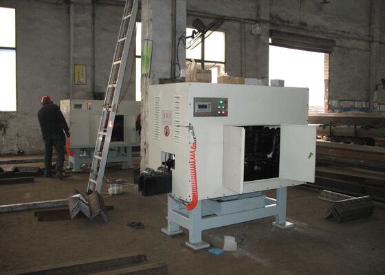 CNC زاویه فولاد ریشه آسیاب ماشین برای پردازش قوس داخلی از زاویه فولاد