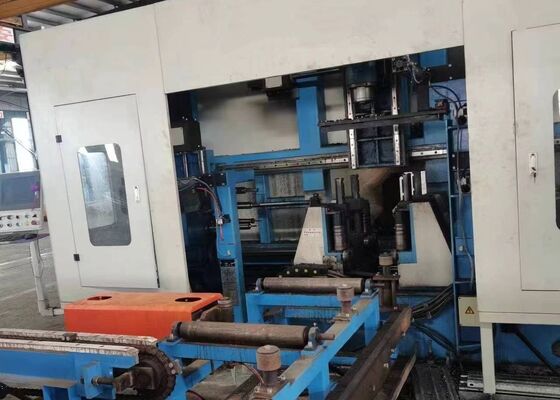 BHD700/3 CNC Beam Drilling Machine Line For H-Section Steel Equipped With Three Spindles