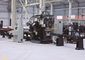 High Speed CNC Angle Punching Marking Cutting Machine , CNC Angle Drilling Machine Line