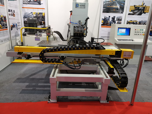 دقت بالا و قابلیت اطمینان CNC صفحه فولاد حفاری ماشین Servo تغذیه موتور