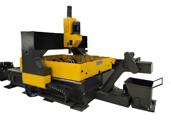 دستگاه سوراخ‌کاری CNC با تغذیه موتور سروو، 1500x8000 میلی‌متر، حداکثر اندازه قطعه کار برای اندازه‌ها و ضخامت‌های مختلف ورق